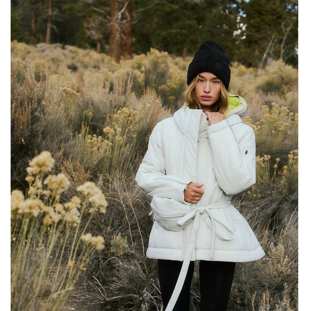 Free People Fanny Pack Puffer Jacket